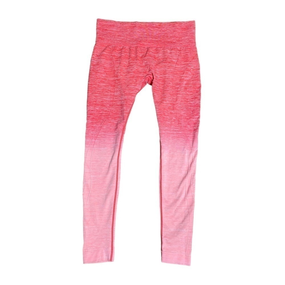 Electric Yoga Pink Ombre Seamless Leggings M/L